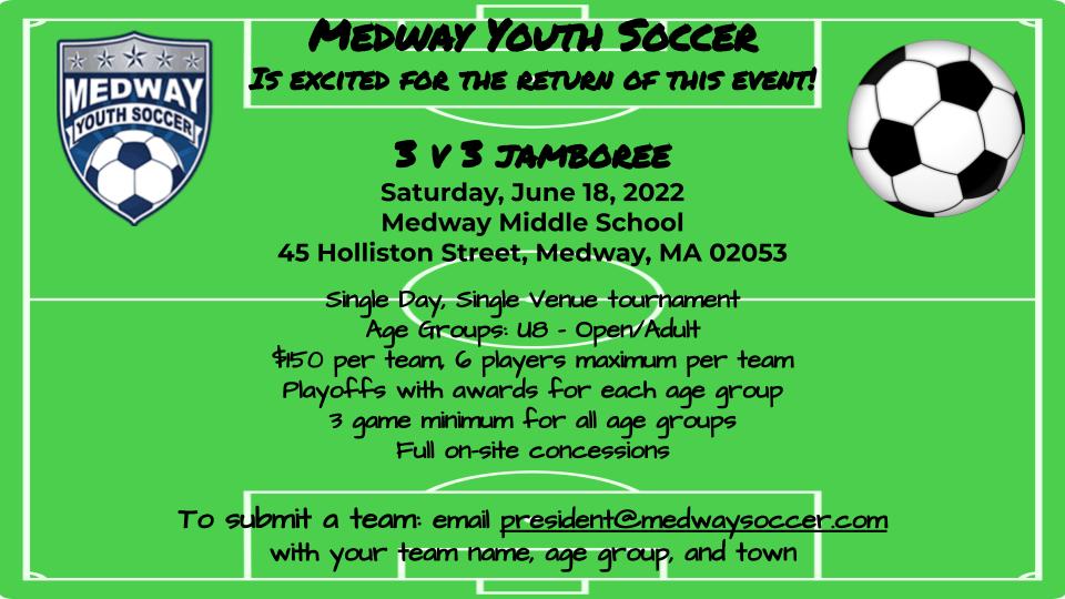 Home Medway Youth Soccer